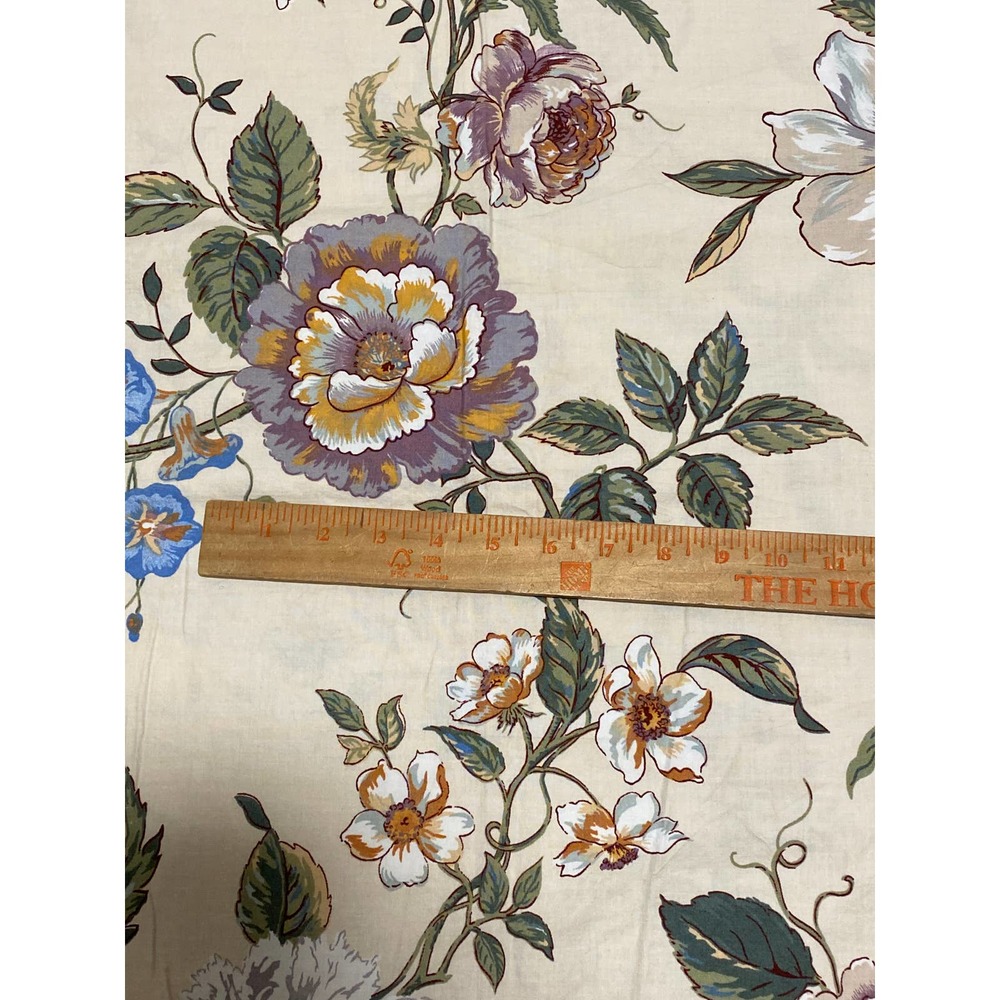 Vintage Upholstery Drapery Fabric Vintage Light Weight  1 yard 52" wide - Picture 3 of 4